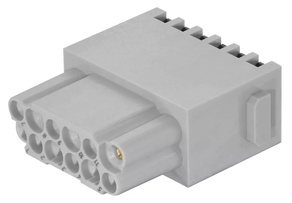 Han DD Quick-Lock module, female Au