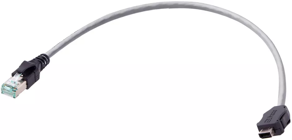 ix Ind. - DB RJ45 Cat.6A FRNC grey 5,0m