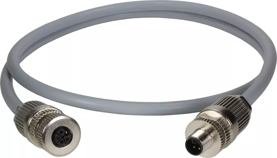 M12 L-coded Cable Assembly 1,5m