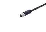 M12 S-cod 3+PE st/- m/- PUR 1.0m