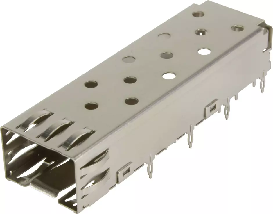 SFP CAGE ASSY 1X1 PRESS-FIT TYPE